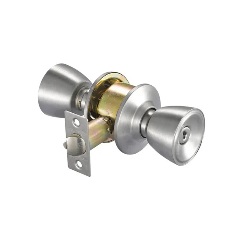 Stainless Steel High Security Entrance Function Door Cylindrical Handle Knob Key Lock
