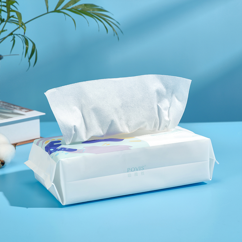 100% Pure Cotton Dry Wipes Multi-Use Disposable Facial Cloth