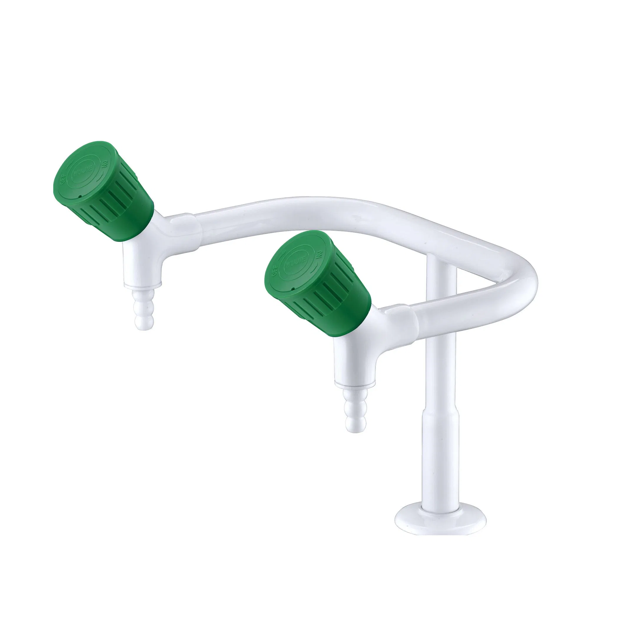 Лабораторный кран трехходовой латунный WJH0233A