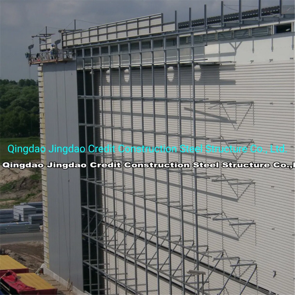 Customized High Rise Steel Structure Steel Construction Office Hotel Building