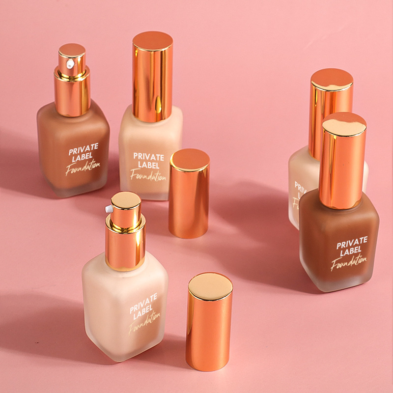 Waterproof Full Coverage Private Label Makeup Matte Liquid Foundation