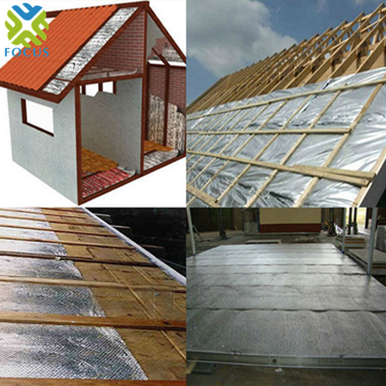 Solar Reflective Mylar Metalized Pet Film Roll Aluminum Foil Insulation Roll