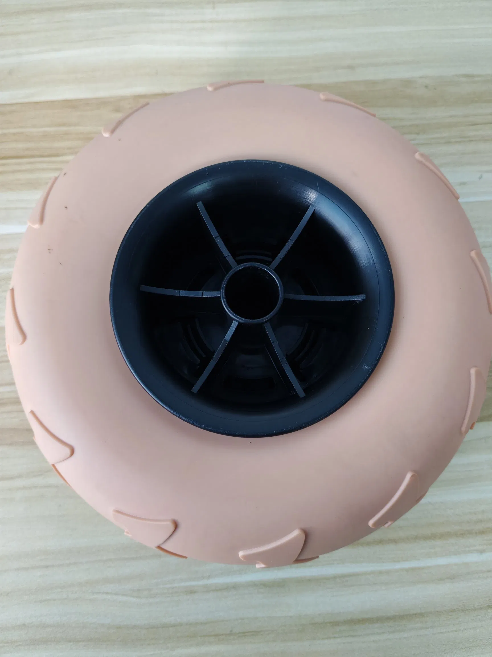9 Inch Vinyl Tire Beach Wheel for Kayak Cart Canoe Trolley