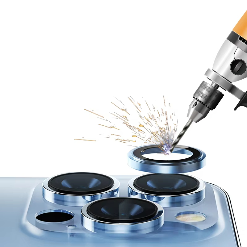 Защитная плёнка на камеру iPhone с радужным эффектом