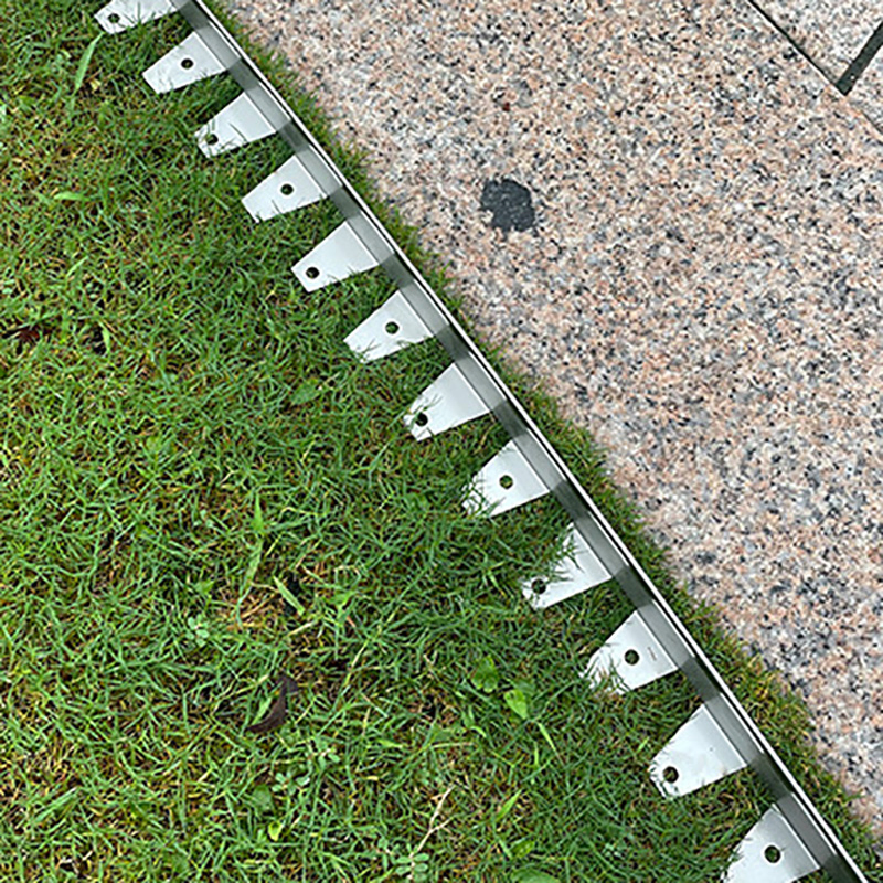 Jnz Manufacturer Supply Lawn Flexible Garden Edging Border Rust Stainless Steel Garden Edging