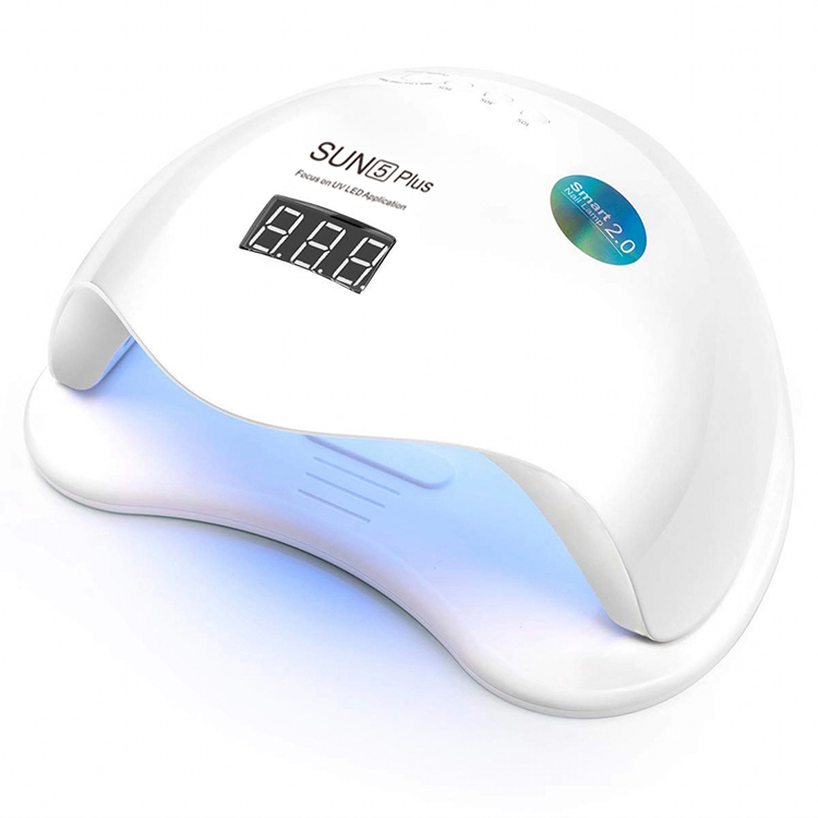 Sun 5 Plus Gel Dryer Dual Light 48W UV LED Nail Lamp for Manicure