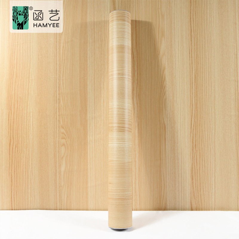 Vinyl Self Adhesive Film Wood 3D Floor Paper Waterproof Wall Paper PVC