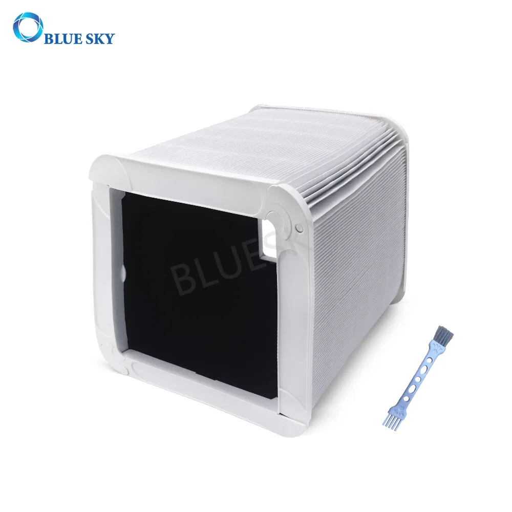 Foldable Activated Carbon H13 HEPA Filter Compatible with Blueair Blue Pure 211+ Air Purifier Parts