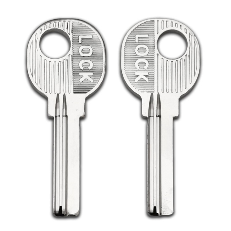 Nickel Plated Brass Metal Key Blank