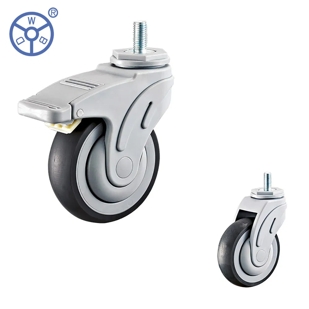 Wbd Manufacturer Hospital TPR Bed Castor Manufacturer Medical Wheel
