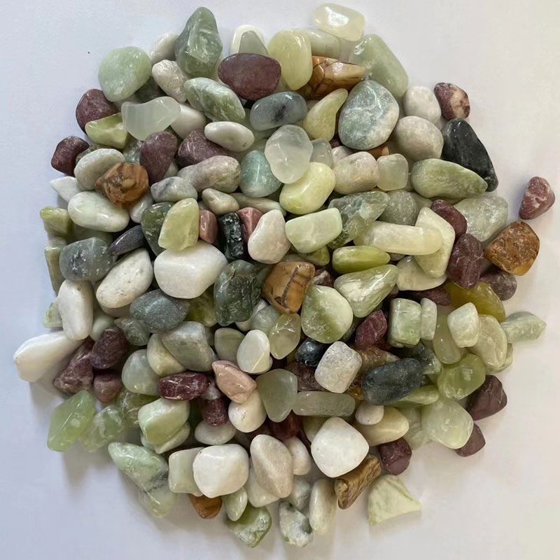 Natural Colorful Cobble River Stone Pebble for Garden Decoration/Landscaping Tile Price
