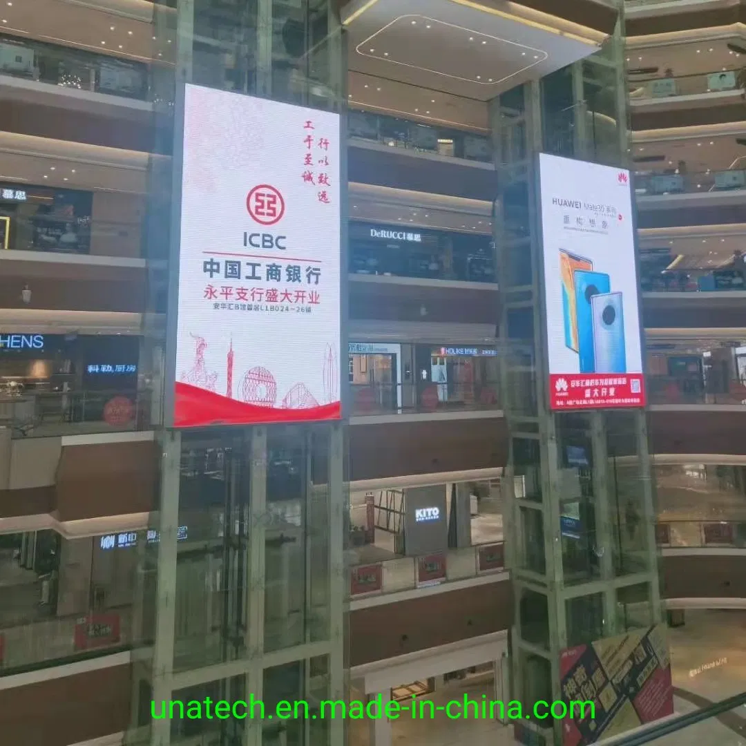 Interior Station Aluminum Digital Screen Panel P3 SMD Full Color LED Video Display