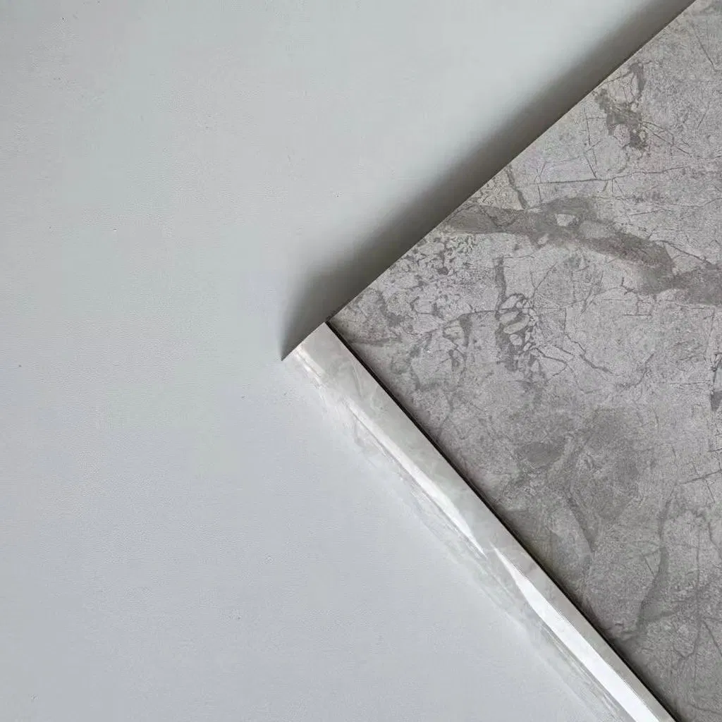 Modern Style Decorative Plastic Tile Edge Trim Round Corner Shape Stone PVC Ceramic Tile Trim for Edge Trimming Decoration