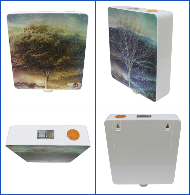 New Arrival Squat Pan Plastic Toilet Flush Tank