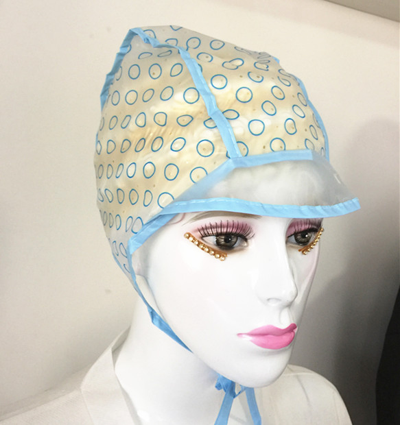 Колпак для мелирования и стрижки с накидкой