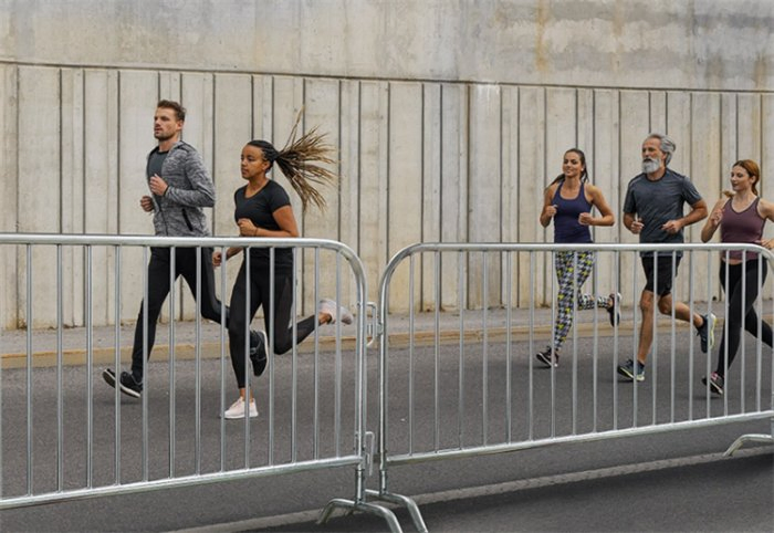 Crowd Control Barrier Steel Traffic Barrier