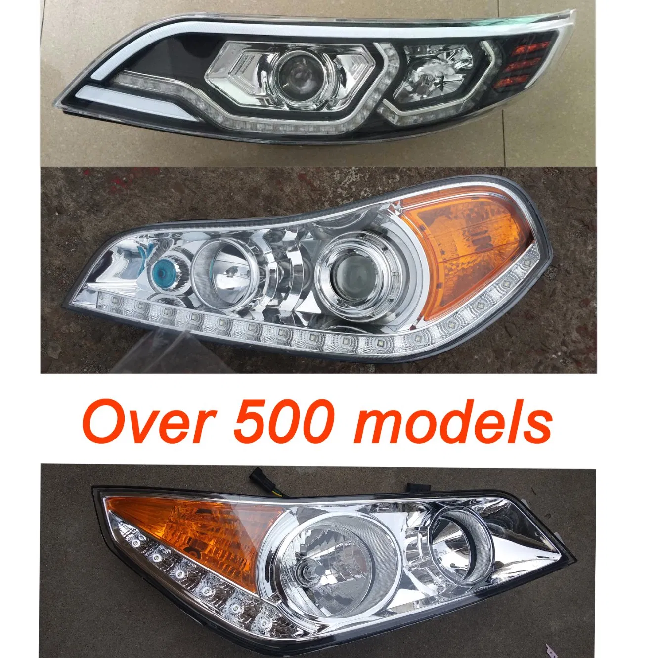 Светодиодная фара передняя 24V для автобусов Kinglong Higer Irizar