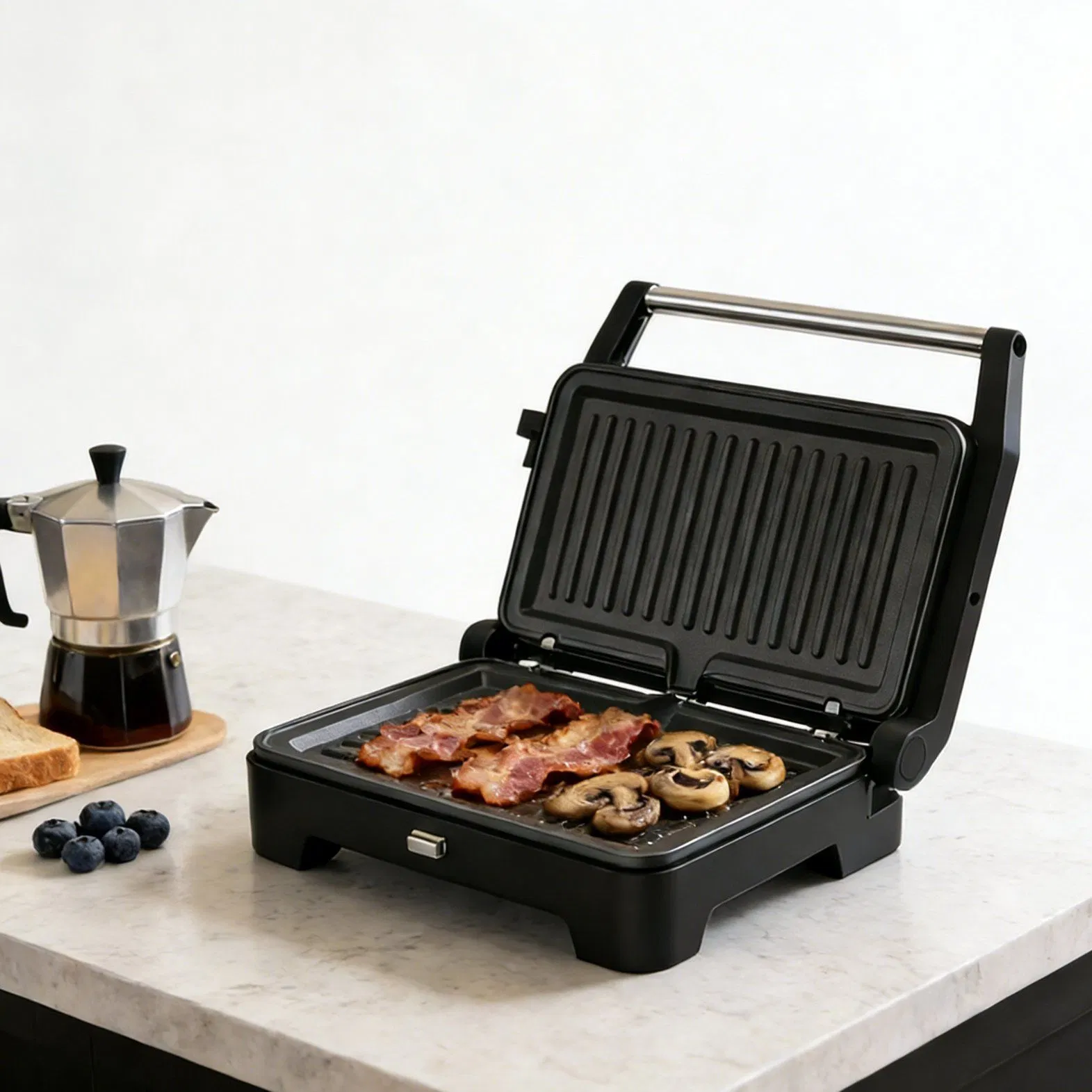 Household Sandwich Maker Electric Baking Pan Griddles Double-Sided Heating Grill