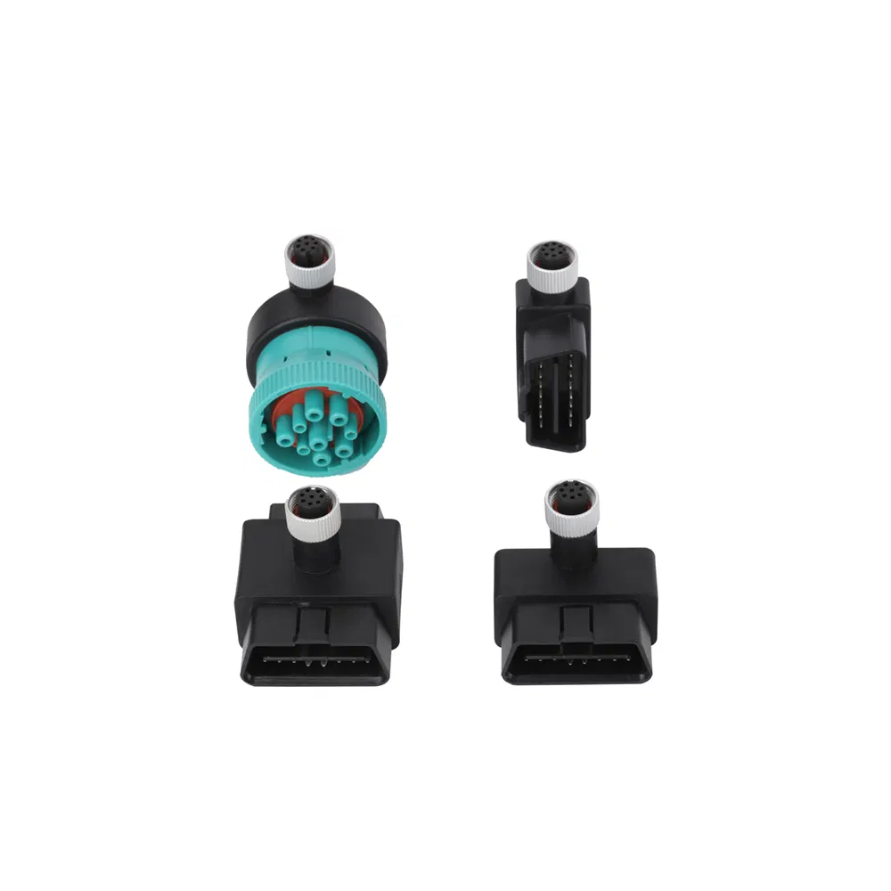 Коннектор Deutsch 9 Pin Male - M12 8pin Female для J1939