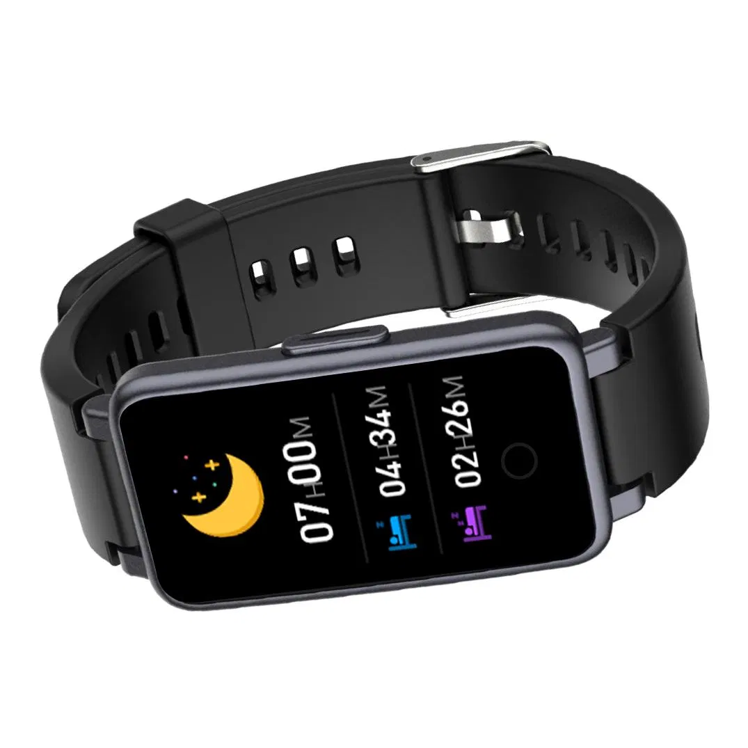 0.96 Inch C2 Plus Smart Bracelet Display Touch Screen Bt Music Bt Call IP67 Waterproof for Android Ios Smart Watch