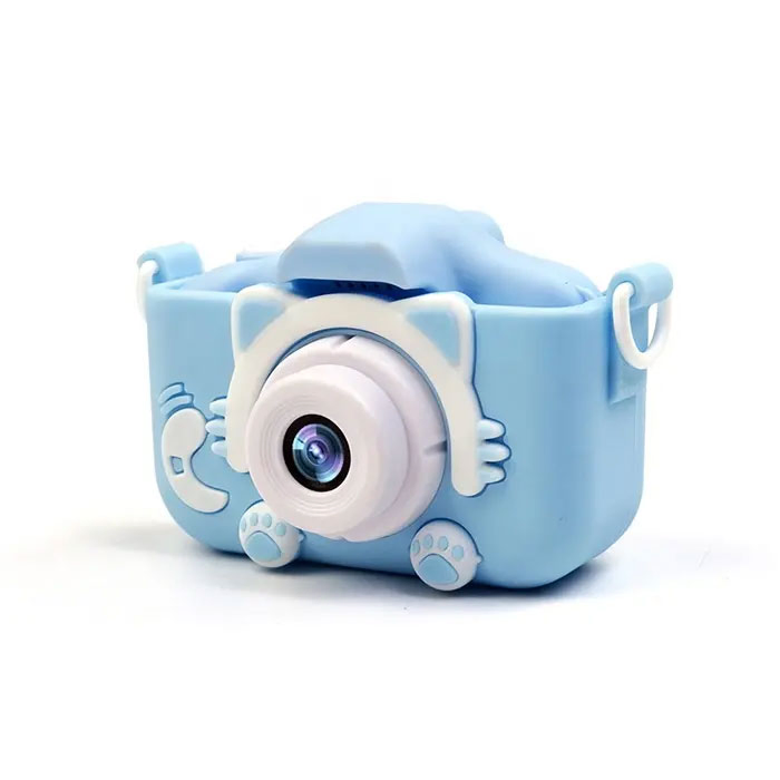 Mini Cute Pink Blue Black Inteligente Electronic Electric Kids Selfie Cartoon Toy Camera for Child Children