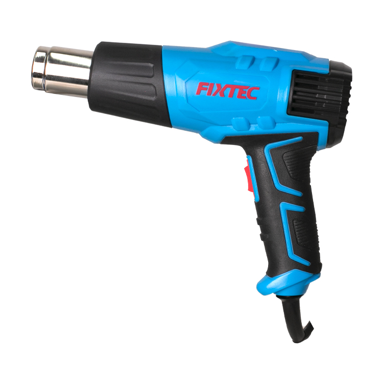 Fixtec Digital LCD Display Handheld 60-600º C 2000W Electric Hot Air Heat Gun with Nozzle