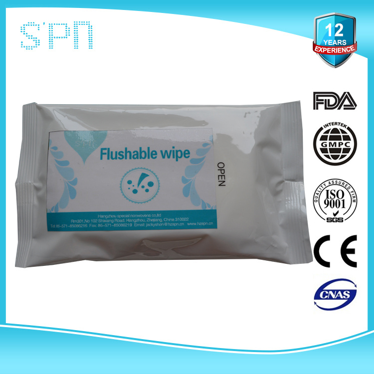 Special Nonwovens Single Cotton Disinfect Wet Soft Antibacterial Spunlace Nonwoven Hygiene Wet Wipes with Organic and Natural Protect