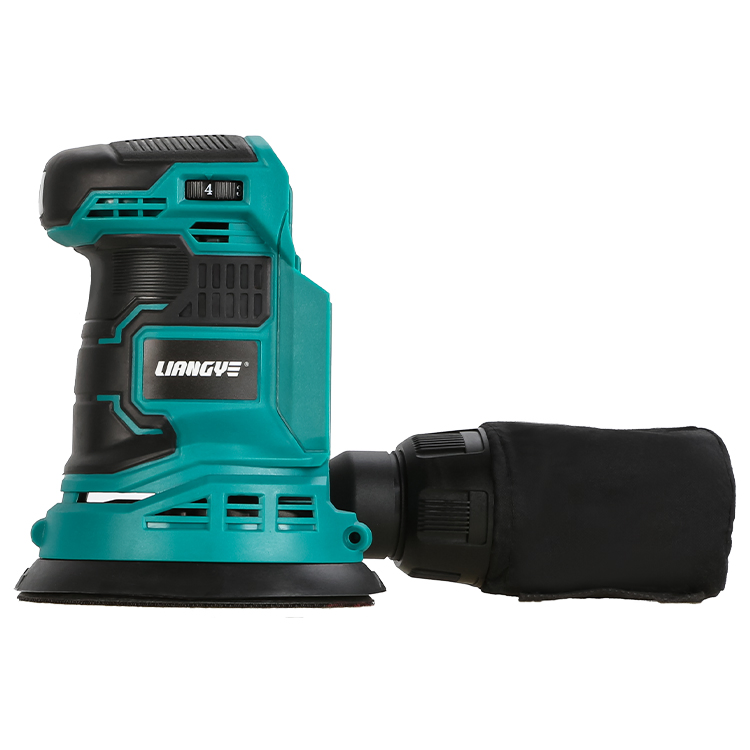 Liangye Battery Operated Woodworking Tools 20V 5 Inch Cordless Orbital Sander