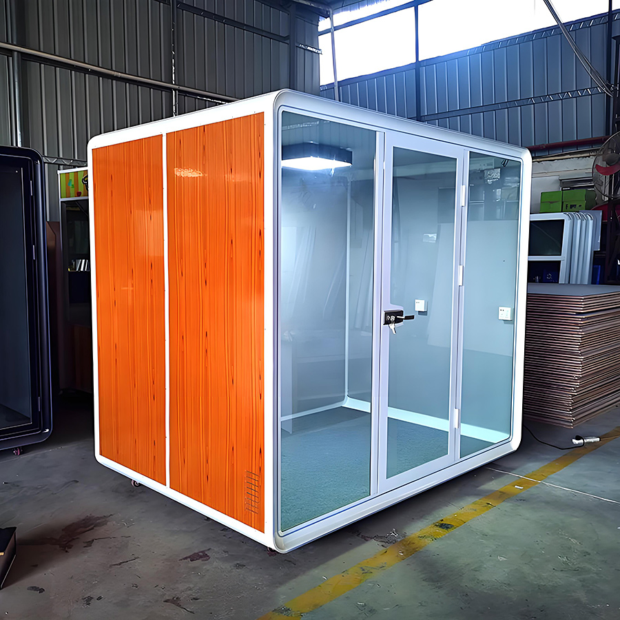 Good Service Customizes Repairable Customize Prefabricated Building Soundproof Office Phone Booth Sound Rooms
