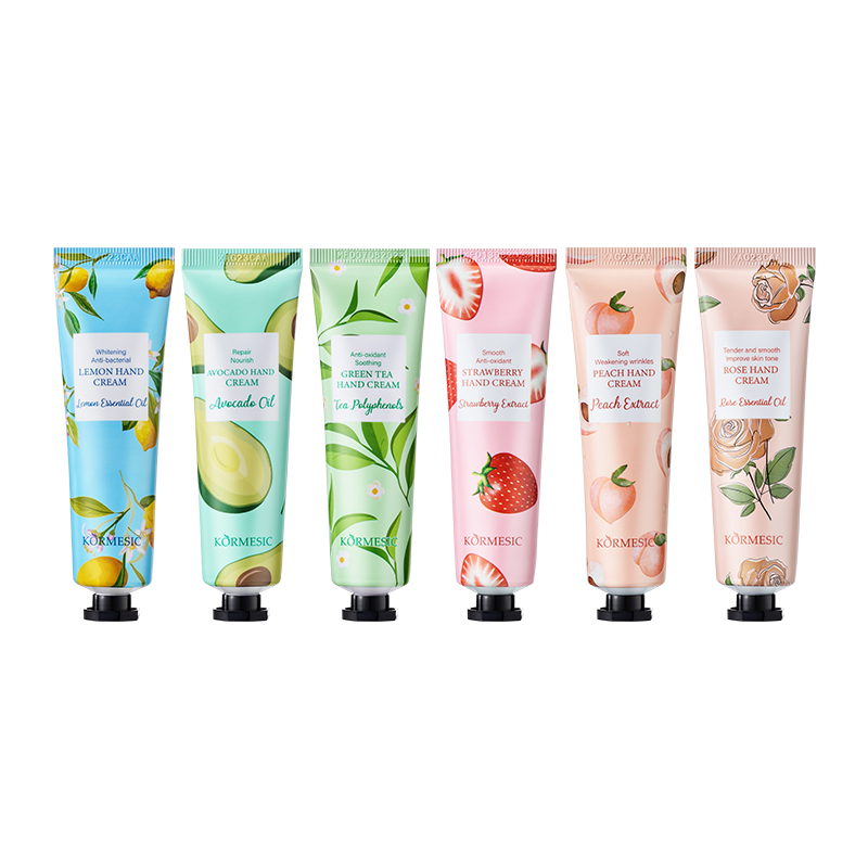 Factory Price Strawberry Plant Extract Organic Whitening Moisturizing Hand Cream6