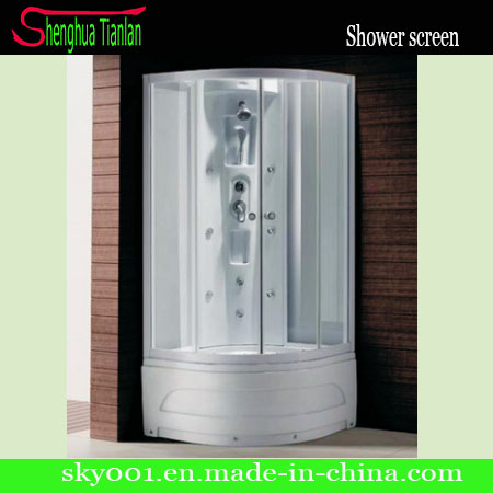 ABS Sector Massage Glass Bathroom Steam Shower (TL-8835)