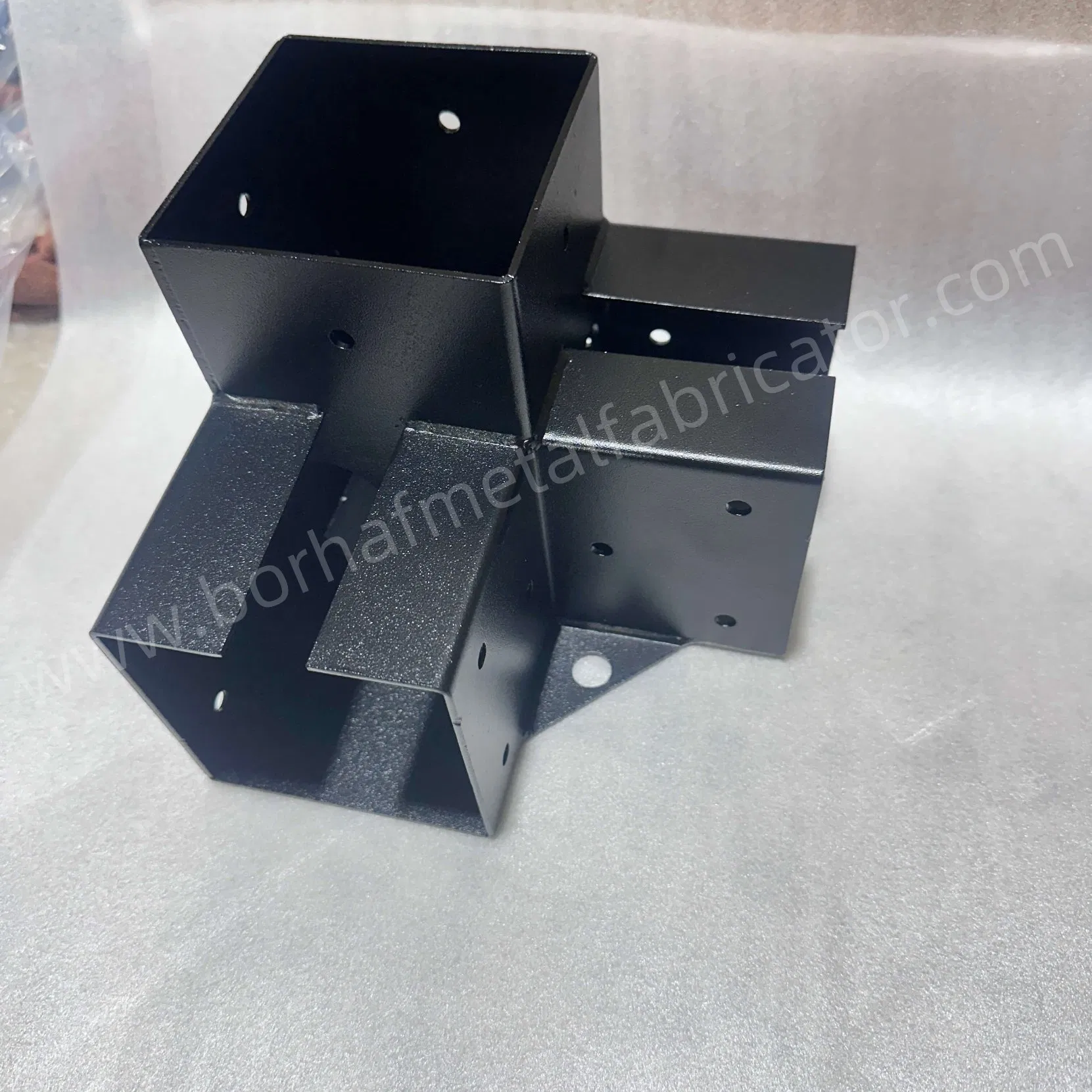 Laser Cutting Welding Service Customized Angle Corner Post Base Pergola Bracket