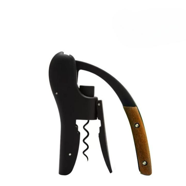 OEM Goose Head Solid Wood Handle Wine Corkscrew Bottle Opener Wine Driver