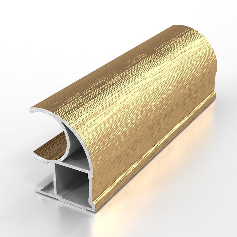 Aluminium Anodized Decoration Profile for Windows and Doors Customized Aluminum