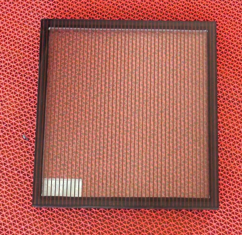 Silk-Screen Printing Double Glazing Glass with Color Pattern