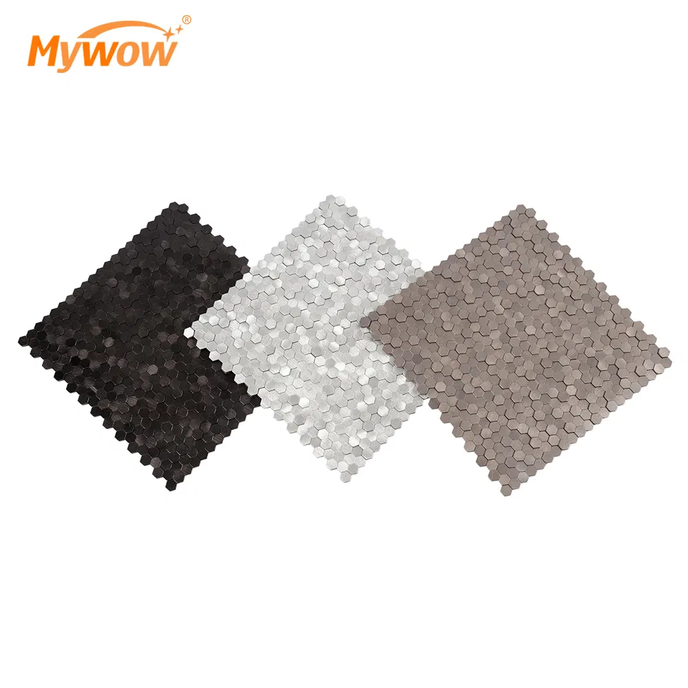 3D наклейка на стену самоклеящаяся, мозаичная плитка