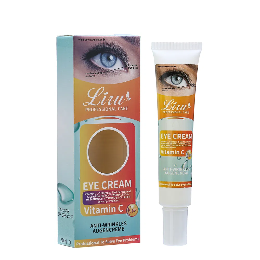Vitamin C Eye Cream for Dark Circles and Anti-Aging Skin Care