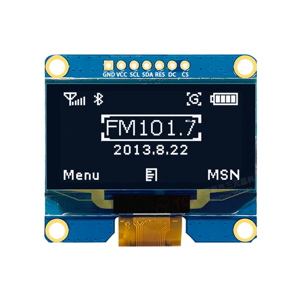 OLED-дисплей 1.54 дюйма, 128x64, интерфейс I2C/SPI