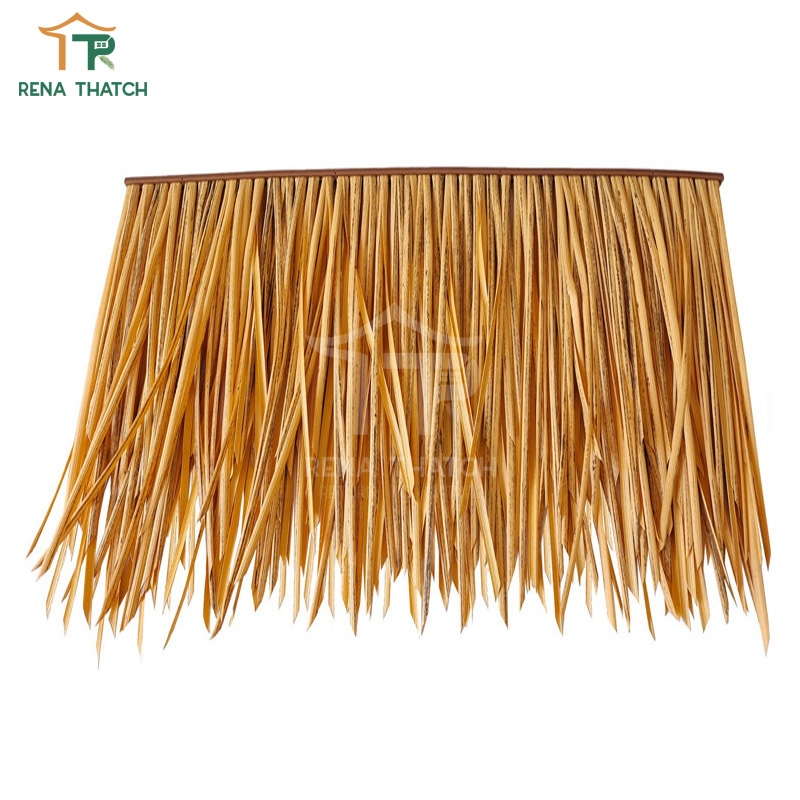 Hotsale Waterproof Palapa Synthetic Tiki Artificial Thatch for Shed Shingles Supplier
