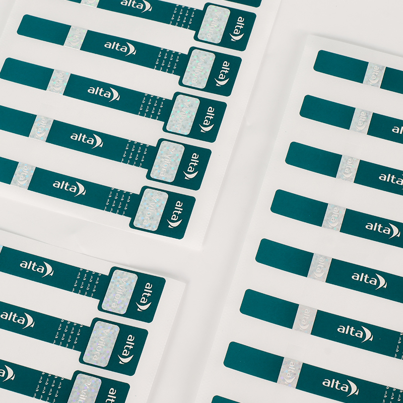 Strong Adhesive Custom Packaging Seal Labels with Clear Brand Printing