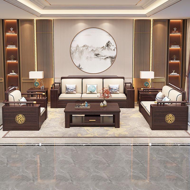 Мебель для гостиной массив сандала китайский стиль диван столик