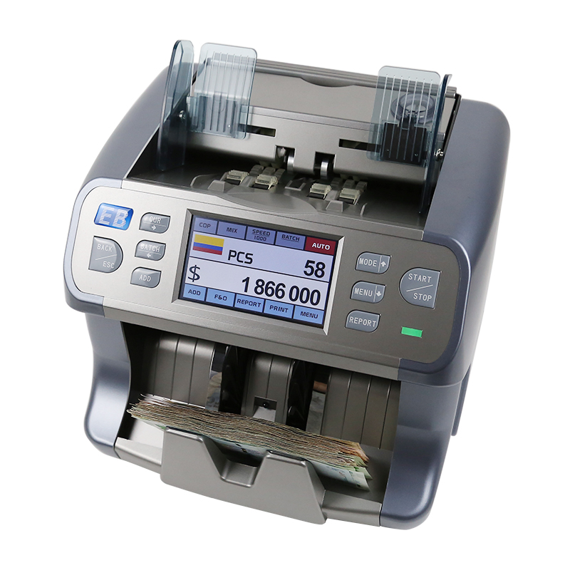 LD-2700G Multi-Currency Bill Counter with SN Recording & Mixed Denomination Accuracy