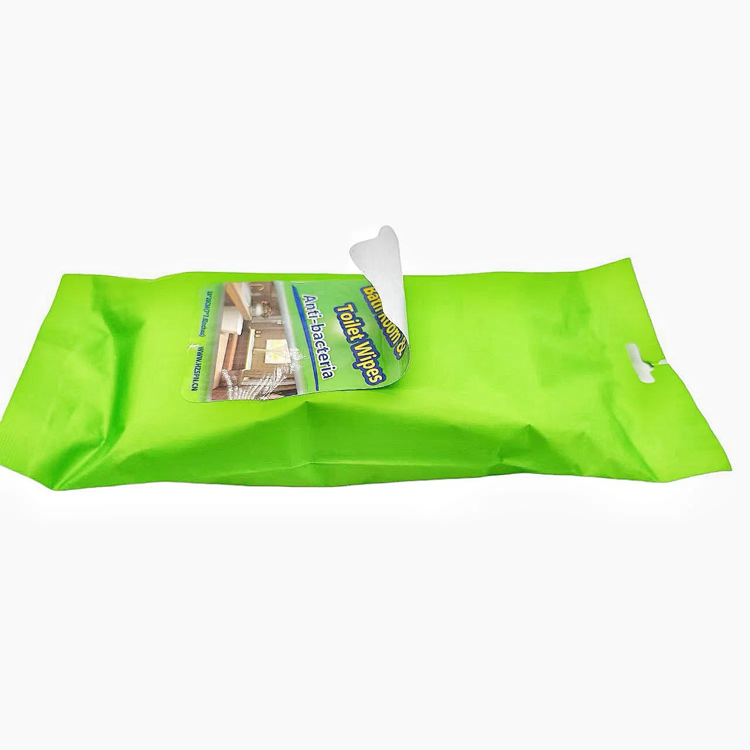 Non-Woven Flushable Bathroom Wet Wipes with a Hint of Fragrance Make The Bathroom More Cleaning