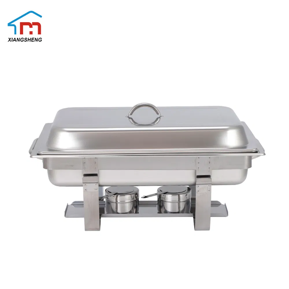 Xiangsheng 8L Stainless Steel Chafing Dish Buffet Food Warmer for Hotel