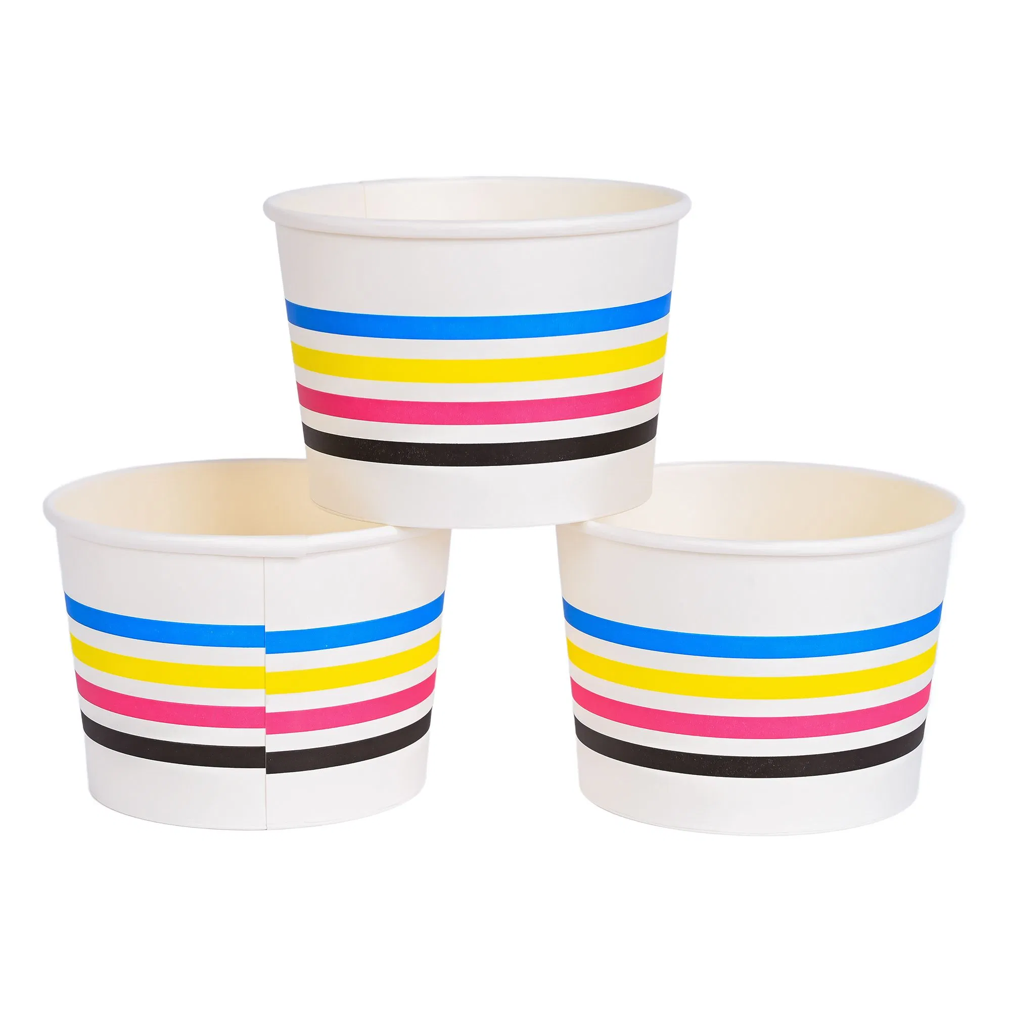 Бумажные стаканчики 8oz с крышкой, биоразлагаемые