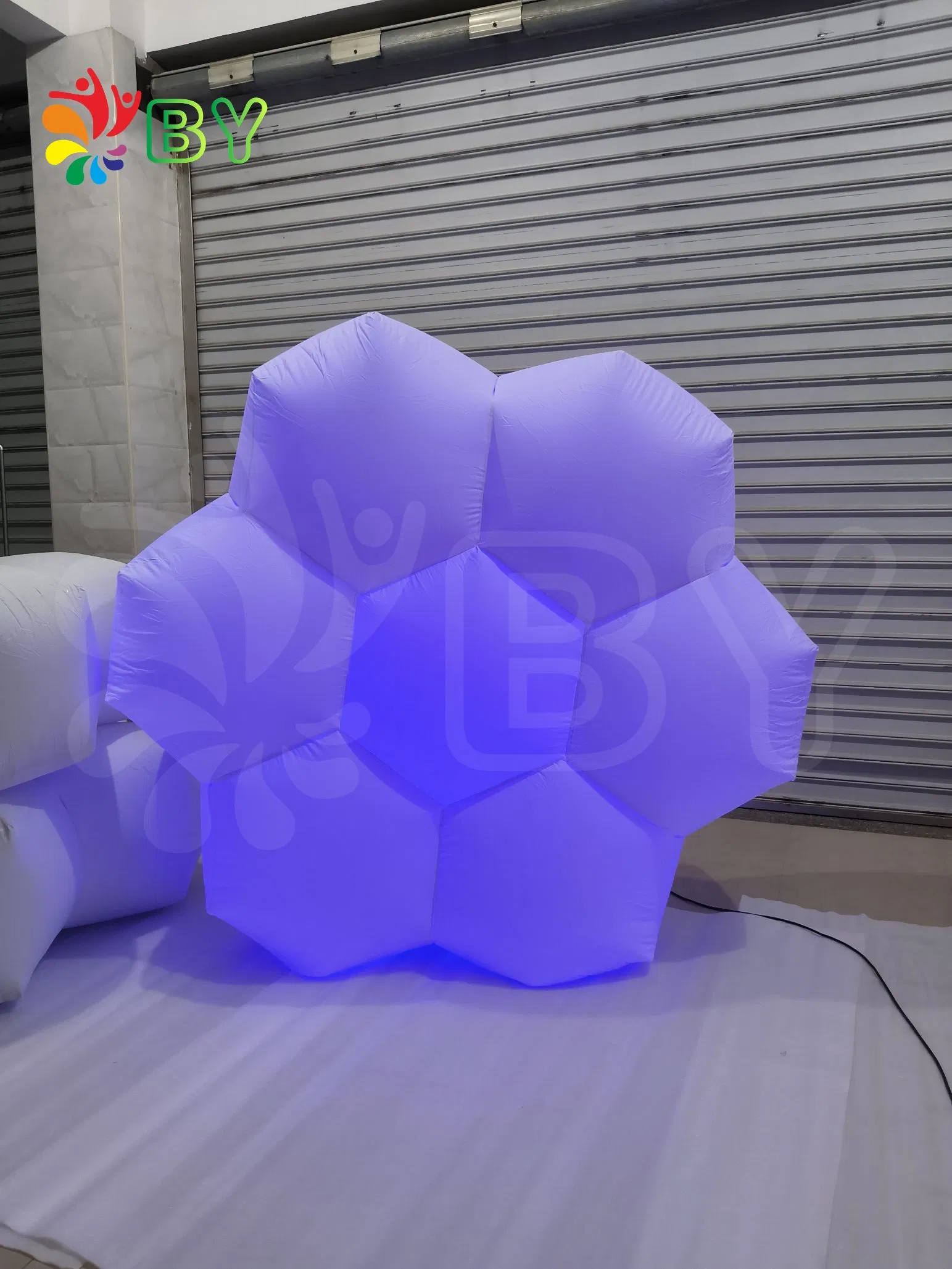 Artificial Flowers Decoration Ceiling Flowers Inflatable LED Flower Outdoor