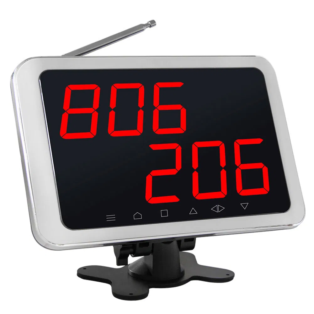 Wirelesslinkx Ape620 Wireless Calling Waiter Pagers Restaurant Table Wood Color Call Bell Button System