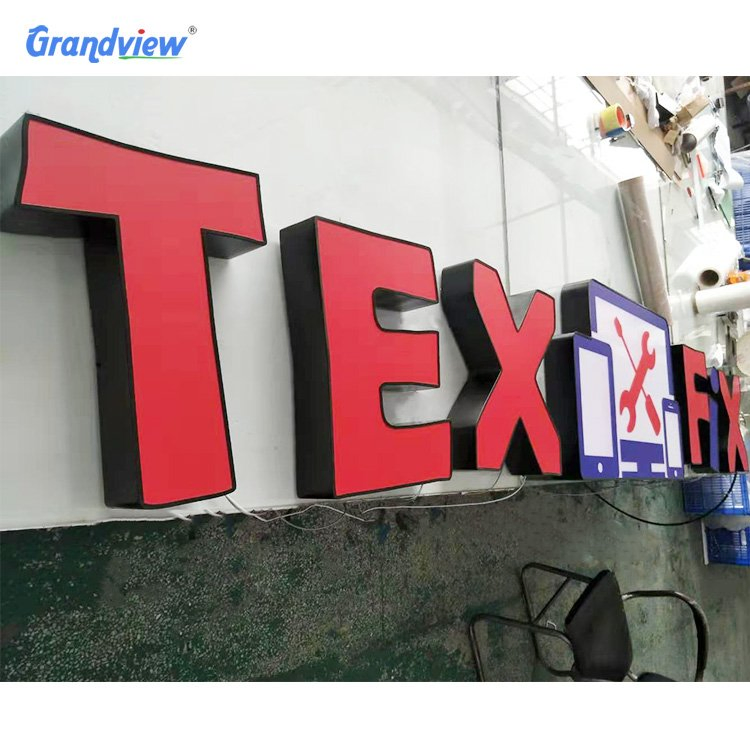 Outdoor Custom LED Acrylic Sign3d Channel Letters