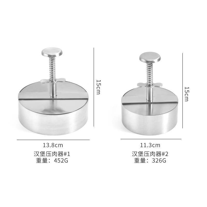 Stainless Steel Hamburger Patties Molded Meat Molds DIY Molds Kitchen Tools