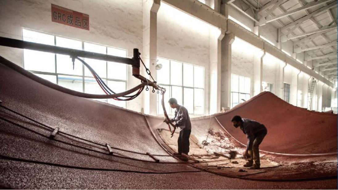 ZrO2 16.7% AR Fiberglass Roving for GRC facades